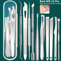 10pcs Stainless Steel Ingrown Toenail Kit / Odorless