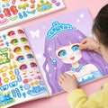A Random DIY Face Sticker Book