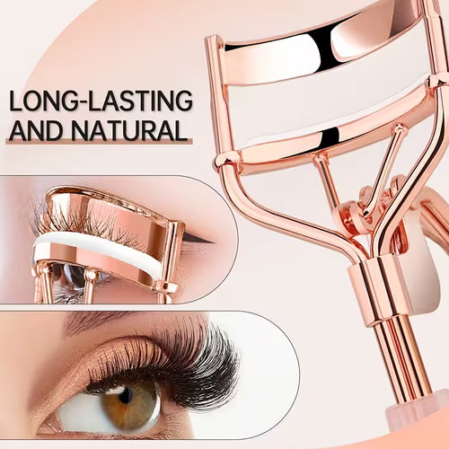 An Electrophoresis Powder Handle Eyelash Curler + 5