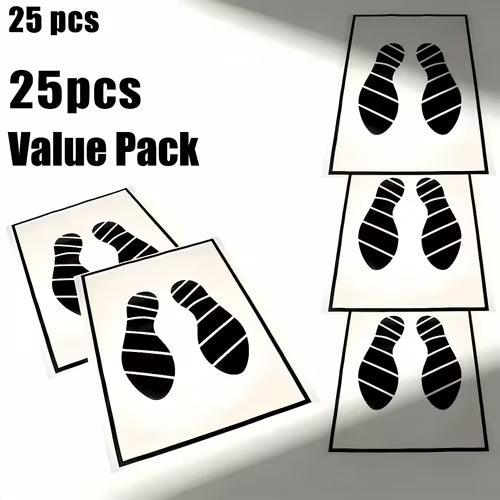 25pcs/50pcs Fit Disposable Car Floor Liners