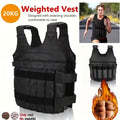 A Unisex Adjustable Weighted Vest with Comfortable