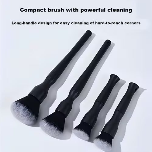 4pcs Soft Bristled Car Detail Cleaning Brushes