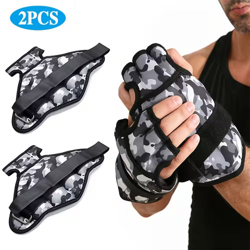 2pcs Weighted Gloves Pair of Wrist Weights Glove for