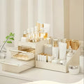 Cosmetic Storage Box with Transparent Drawers