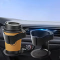 2pcs Black Plastic Cup Holder Clips - Vent Mount Drink
