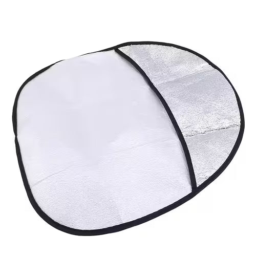 2pcs 1 Steering Wheel Sun Shade Cover + 1 Drawstring
