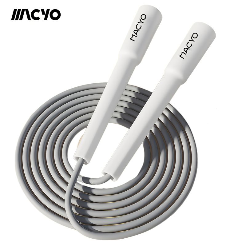 MACYO Lightweight Jump Rope - 5mm Matte PVC
