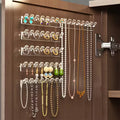 12pcs Wall-Mounted Jewelry Organizer with 8