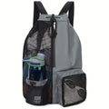 A Drawstring Gym Bag Made of Polyester