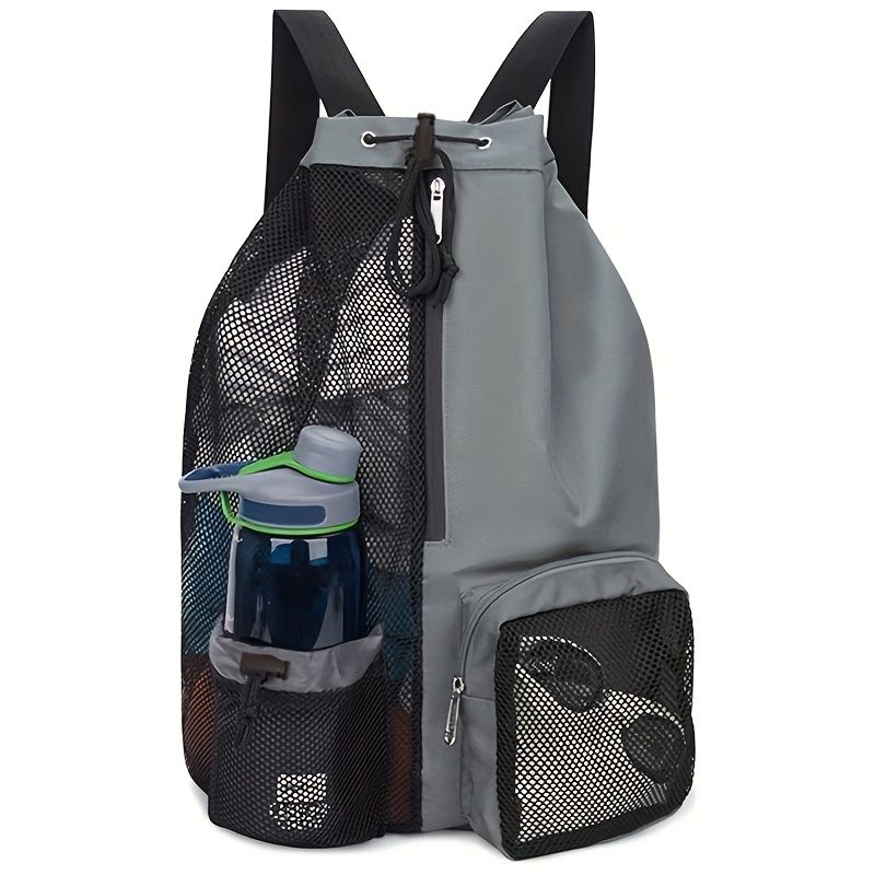 A Drawstring Gym Bag Made of Polyester