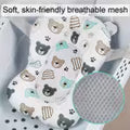 1 Cartoon Baby Bath Support Mat