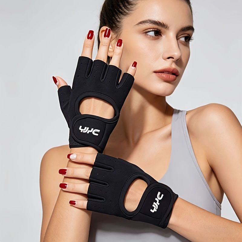 Unisex Half-Finger Fitness Gloves
