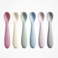 1 Pc/6 Pcs Food-grade Silicone Small Spoon