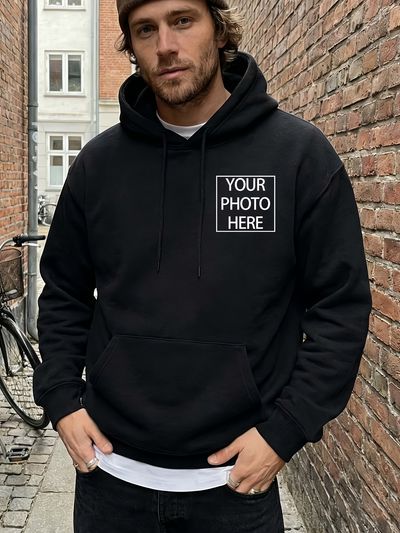 Custom Men's Youth Athletic Hoodie - Regular Fit