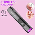 1PC DIY Mini Handheld Nail Polish Curing Lamp With