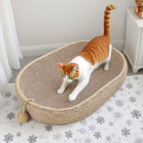 1pc Large Durable Jute Cat Scratching Post with