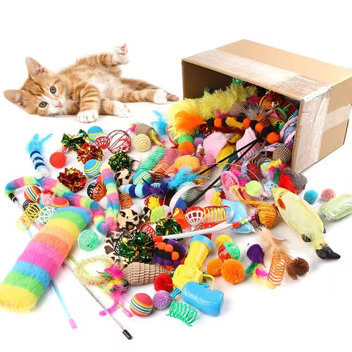 Artificial Feathers Cat Toys