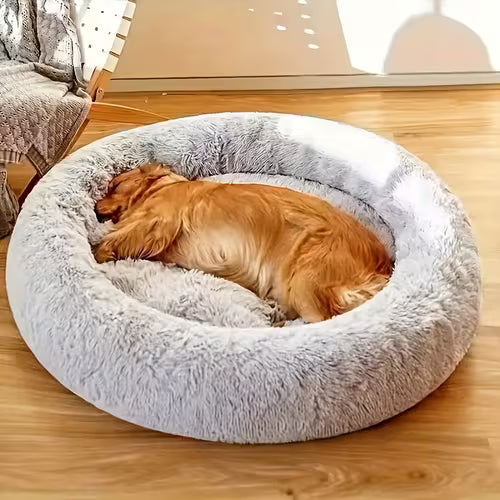 Thickened Large Round Plush Dog Bed / 40cm-100cm Cat