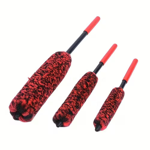 Bendable Flexible Car Wheel Cleaning Brush - Soft