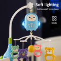 Owl Bedside Bell / 360° Auto-Rotating / Stimulates
