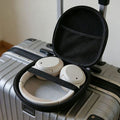 1pc Black Large Multi-Functional Headphone Storage Case