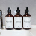 Shampoo And Conditioner Dispenser Set