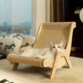 High-end Sisal Cat Lounge Chair Suitable for 2 Kittens