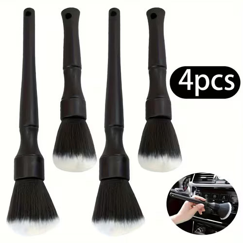 4pcs Soft Bristle Detailing Brushes| Interior Dusting