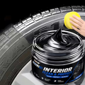 Tire Wax Plastic Care Compound | Gloss Restoration