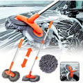 Retractable Dual-Head Car Wash Brush 360 Degree