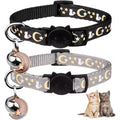 2pcs Breakaway Cat Collars with Bell - Adjustable