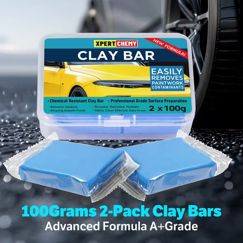 XPERTCHEMY 2 Pack Clay Bars Auto Detailing Premium