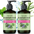 2 bottles of rosemary mint shampoo and conditioner set