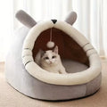 Deluxe Comfort Cat Tent: Plush Safe Indoor Pet House
