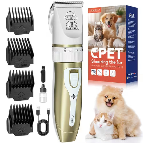 KALHELA Dog Hair Trimmer - Low-noise