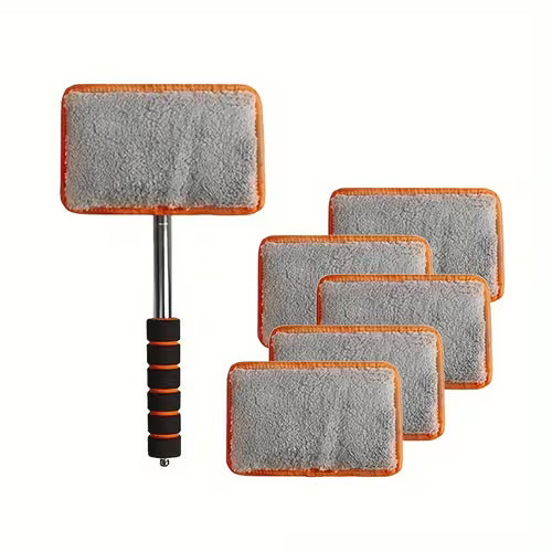 A Set of 6 Car Windshield Cleaning Kits