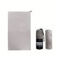 1pc Microfiber Quick Dry Sports Fitness Towel Black