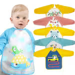 Long Sleeve Waterproof Baby Feeding Clothes Bib EVA