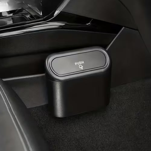 4pcs Leak-Proof Mini Car Accessory Trash Can Set with