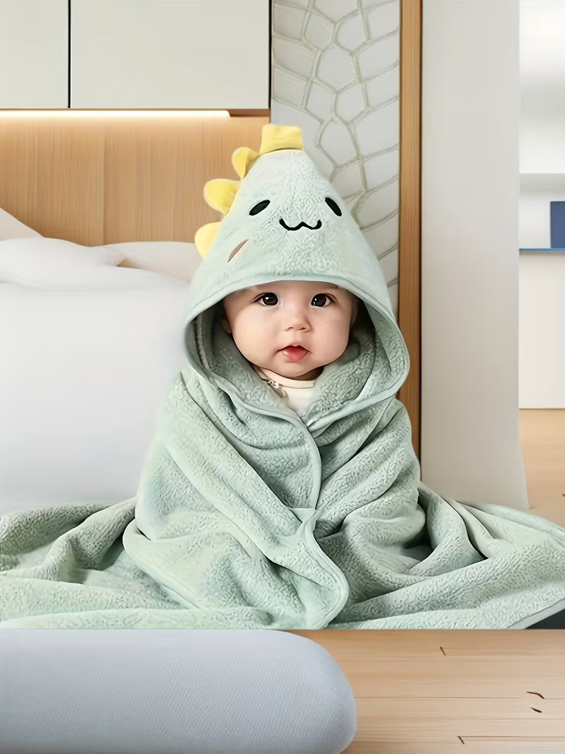 Ultra-Soft Children's Microfiber Hooded Towel