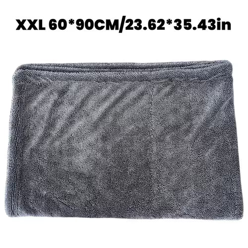 XXL Microfiber Vehicle Drying Cloth - Extremely Compact
