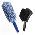 Long-Handle Ultra-Soft Microfiber Plush Car Tire Hub