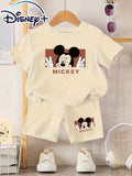 Disney Kids' Knit/2pcs Casual Cute Mickey Mouse