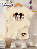 Disney Kids' Knit/2pcs Casual Cute Mickey Mouse