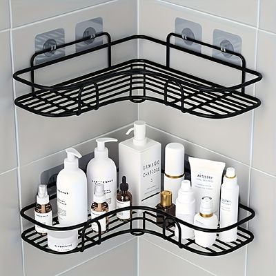 Stainless Steel | Rust-proof Corner Shower Shelf