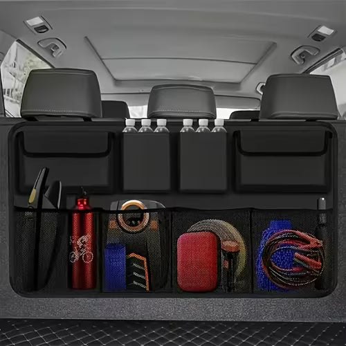 8 Bags Car Trunk Storage Bags - Durable And Oxford