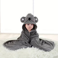 Soft Quick-drying Coral Bath Towel | Cartoon Design