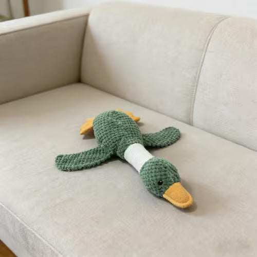 Durable Wild Goose Squeaky Dog Toy
