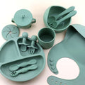 12pcs Baby Feeding Set with Divided Plate