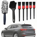 9pcs Car Tire Brush Set